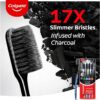 61IXLOr3UML._AC_SX679_ Colgate Slim Soft Charcoal Toothbrush (Buy 2 Get 2 Free) - 4 Pcs