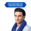 61Puyo3kCCL._SY679_ Nivea Men Deep Impact Intense Clean Face and Beard Wash - Black Carbon, 100 ml (3.3 oz)