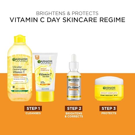 61rE-2otJkL._SX466_ Garnier Bright Complete VITAMIN C Booster Face Serum, 30ml