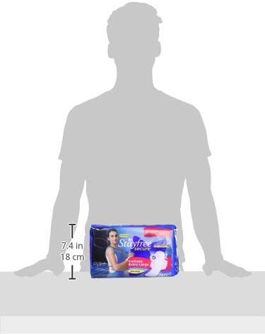 31LG+aTydmL._AC_ Stayfree Secure Cottony Soft Cover Sanitary Pads, Extra Large (40 Pads)
