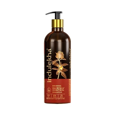 Indulekha Bringha Hairfall Control Shampoo / Hair Cleanser (180ml / 6.08 oz)