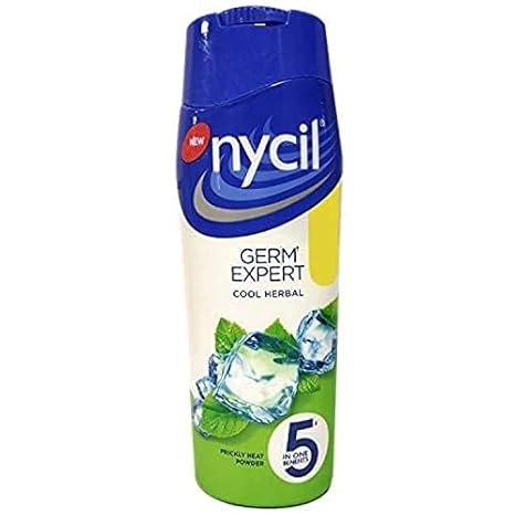 Nycil Cool Herbal Prickly Heat Powder - Neem & Pudina (150g)