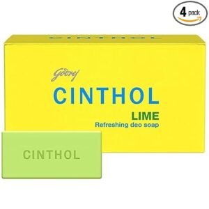 Cinthol Lime Bathing Soap (75g) | Pack of 4