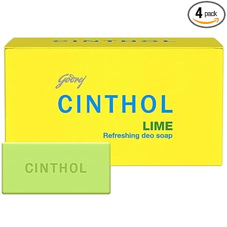 51QycdOlC9L._SX466_PIbundle-4,TopRight,0,0_AA466SH20_ Cinthol Lime Bathing Soap (75g) | Pack of 4