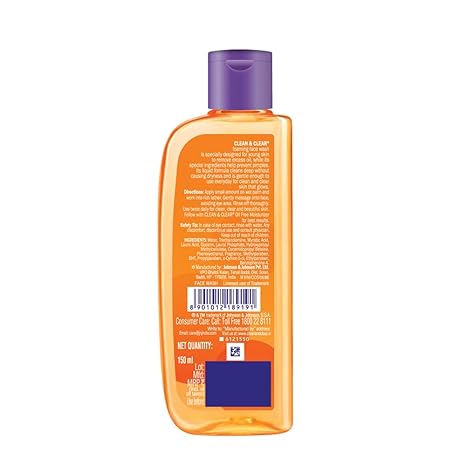 Clean & Clear Foaming Face Wash (150 ml)