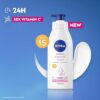 Nivea Natural Glow Cell Repair Body Lotion | With SPF 15 and 50X Vitamin C | 13.52 Fl Oz | Pack of 1
