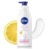 Nivea Natural Glow Cell Repair Body Lotion | With SPF 15 and 50X Vitamin C | 13.52 Fl Oz | Pack of 1