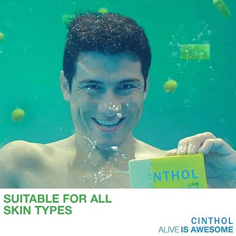61-akcf-8-L._SX466_ Cinthol Lime Bathing Soap (75g) | Pack of 4