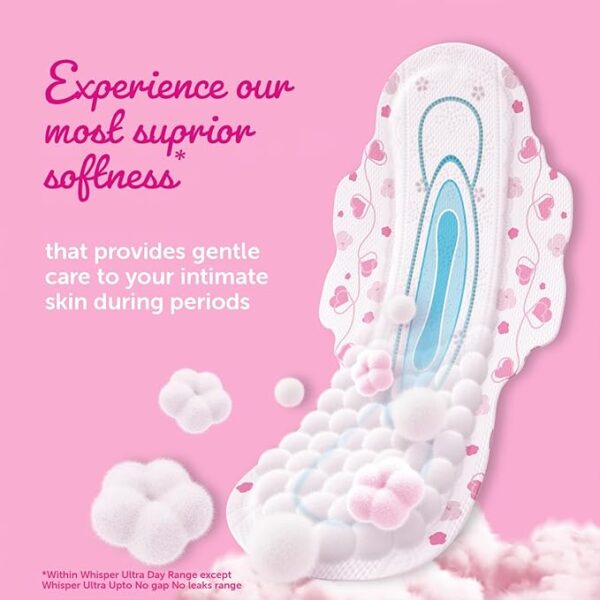 610Kpump0UL._AC_SX679_ Whisper Ultra Clean Sanitary Pads - XL Plus (30 Pack)