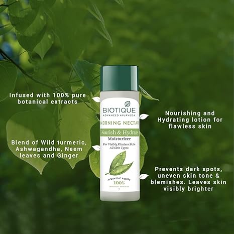61155DoWAoL._SX466_ Biotique Morning Nectar Flawless Skin Lotion (190ml)