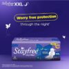 611gfYcMLNL._AC_SX679_ Stayfree Dry Max All Night Extra Large Dry Cover Sanitary Pads with Wings (28 Pack)