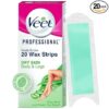 Veet Full Body Waxing Kit for Dry Skin (20 Wax Strips)