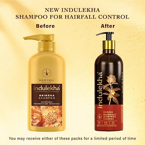 Indulekha Bringha Hairfall Control Shampoo / Hair Cleanser (180ml / 6.08 oz)