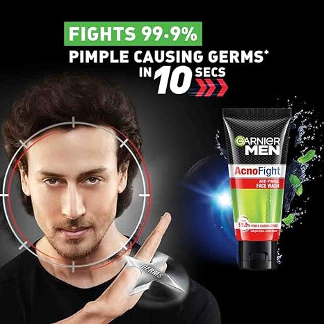 Garnier Men Acno Fight Anti-Pimple Face Wash (50g)