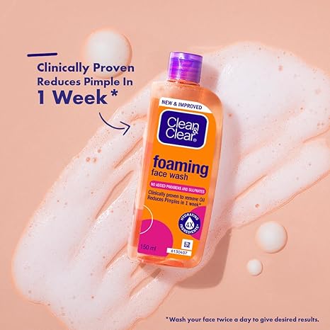 Clean & Clear Foaming Face Wash (150ml)