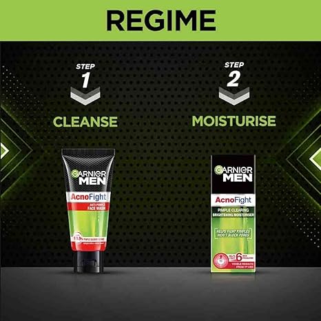 Garnier Men Acno Fight Anti-Pimple Face Wash (50g)