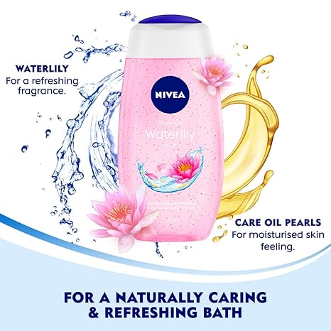 Nivea Bath Care Shower Water Lily Oil, 250