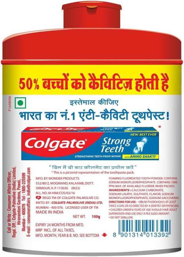 61lRf4u931L._AC_SX679_ Colgate Tooth Powder | 100g (3.53 Ounce)