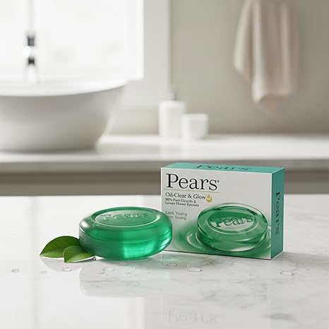 61mJY-lsYHL._SX466_ Pears Oil-Clear & Glow Soap - Lemon Flower Extracts (75g) | Pack of 3