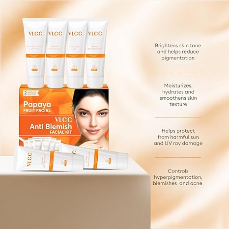 61x3P2DVnNL._SX466_ VLCC Papaya Fruit Single Facial Kit (60g)