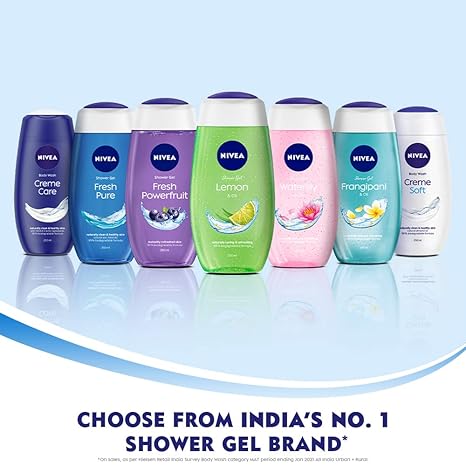 Nivea Bath Care Shower Water Lily Oil, 250