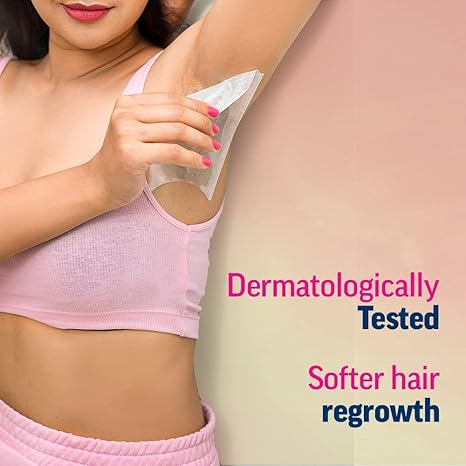 61z0njYczqL._SX466_ Veet Full Body Waxing Kit for Normal Skin (Wax Strips & Wipes)