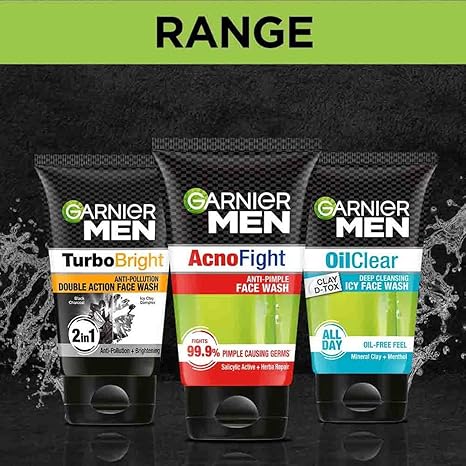 Garnier Men Acno Fight Anti-Pimple Face Wash (50g)