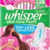 716DO7i8vXL._AC_SX679_PIbundle-50,TopRight,0,0_SH20_ Whisper Ultra Clean Sanitary Pads - XL Plus (30 Pack)