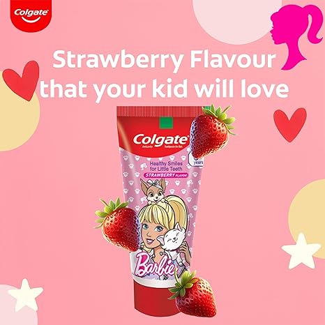 71VP5oQ5EyL._SX466_ Colgate Kids Barbie Red Toothpaste - 80 g
