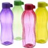 Tupperware Eco Sports Aqua Safe Water Bottle 1 Litre / 32 oz (Set of 4)