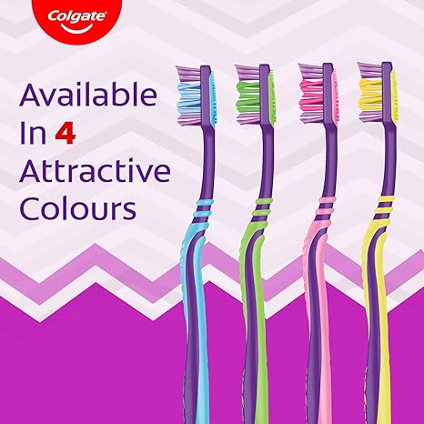 Colgate ZigZag Toothbrush - Medium (Pack of 6)