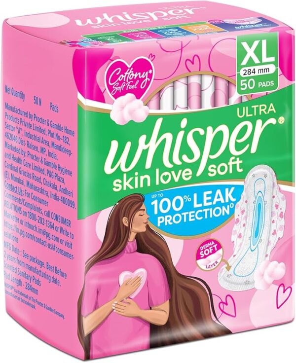 71scMwO+0sL._AC_SX679_ Whisper Ultra Clean Sanitary Pads - XL Plus (30 Pack)