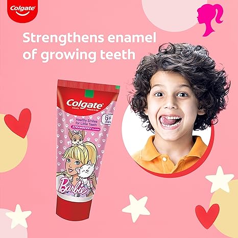 81KtsuQ8KsL._SX466_ Colgate Kids Barbie Red Toothpaste - 80 g