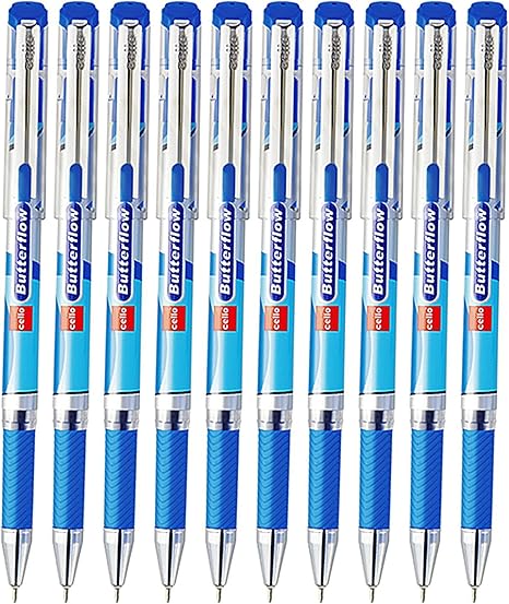 Cello Butterflow Super Smooth Ballpoint Pen (Pack of 10)