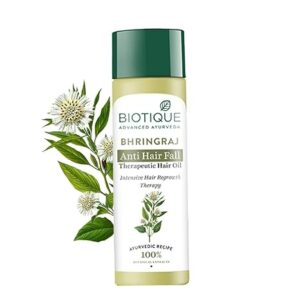 Biotique Advanced Organics Bhringraj Therapeutic Hair Growth Oil (120ml / 4.06 fl oz)