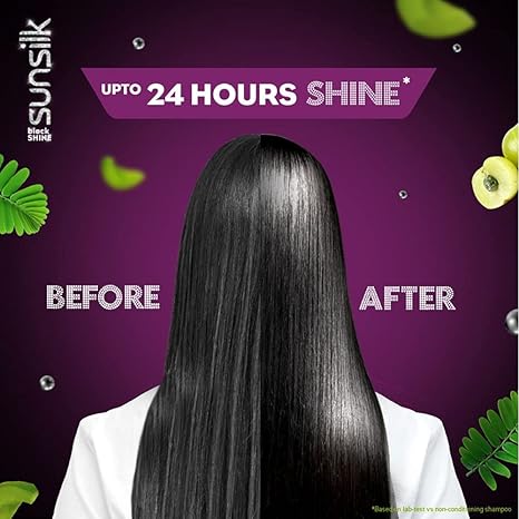 Sunsilk Stunning Black Shine Shampoo (650ml)