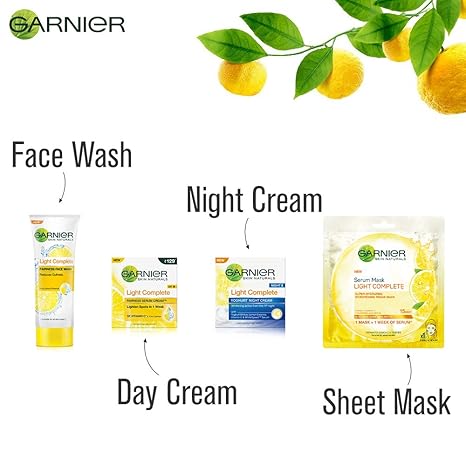 61Al0H6bvuL._SX466_ Garnier Skin Naturals Bright Complete Face Wash (50g)