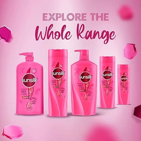 Sunsilk Lusciously Thick & Long Shampoo (650ml)