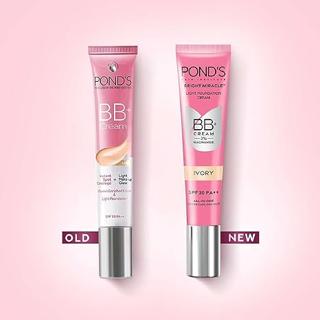 61mKKJLL1UL._SX466_ POND'S Bright Miracle BB+ Cream - Ivory (18g)