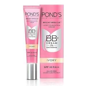 713DQpxy1AL._SX466_ POND'S Bright Miracle BB+ Cream - Ivory (18g)