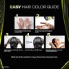 Indica Easy Shampoo Hair Color - Natural Black (180ml)