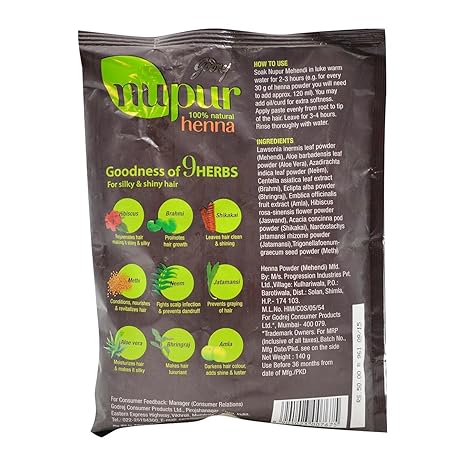 Godrej Nupur Henna (150g)