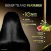 Indica Easy Shampoo Hair Color - Natural Black (180ml)