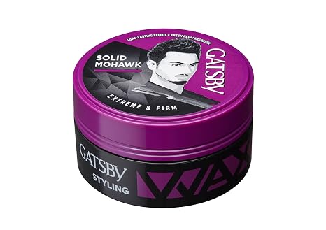 Gatsby Hair Styling Wax Mohawk Firmed Extreme & Firm - 75g