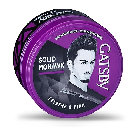 Gatsby Hair Styling Wax Mohawk Firmed Extreme & Firm - 75g