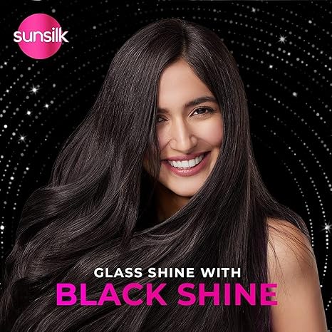 Sunsilk Stunning Black Shine Shampoo (180ml)